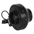 thumbnail image 3 of Hurricane 6 Inch Inline Fan 435 CFM - Quiet Operation, Black, 3 of 8