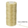 thumbnail image 4 of Unique Bargains Sand Polyester Waxed Leather Sewing Thread, 55 Yards, 4 of 6