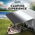 thumbnail image 6 of ShadePro RV Awning Fabric Replacement Premium Grade Vinyl 13' Charcoal Fade (Fabric length 12'2"), 6 of 6