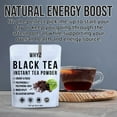 thumbnail image 4 of WHYZ Strong Black Tea Powder 4.5 oz, Zero Sugar Black Tea, Boost Energy & Health, 4 of 10