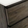 thumbnail image 5 of Fresca Formosa 53" Floor Standing Modern Wood Bathroom Cabinet in Brown, 5 of 9