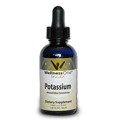 Potassium Best Liquid Ionic Mineral Supplement (50 Days at 50mg per 20 Drops) 1.67fl oz