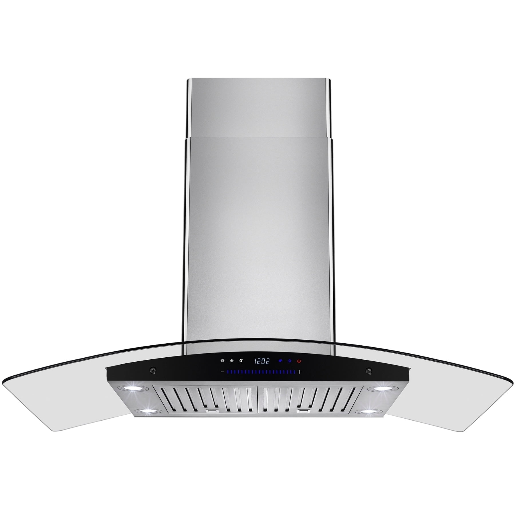 Appliances Golden Vantage 36 in Under Range Hood in Black