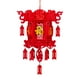 thumbnail image 5 of Linterna de Año Nuevo ,linternas chinas rojas decoraciones decorativas ,Linterna del Festival de Primavera Linterna de fieltro Linterna 3D ,celebración de año nuevo linterna roja linterna, 5 of 10