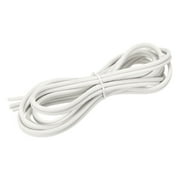 Uxcell 5M/16.4Ft Silicone Window Screen Spline Sealing Strip, 5mm OD White