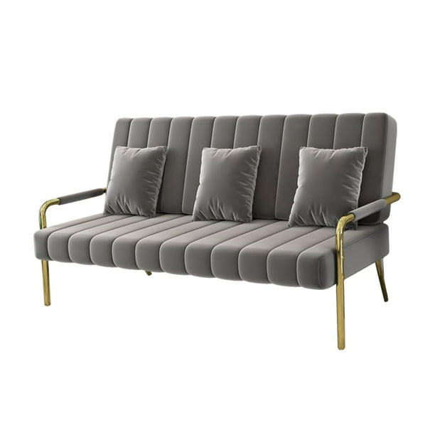 Sofá Silla,Sofá Silla Sillón Suave Sillón Moderno,Cómodo sillón,sillón sencillo,sillón de lujo.,Silla de sala de estar Silla de sofá perezoso Silla de asiento,Silla De Ocio Gris