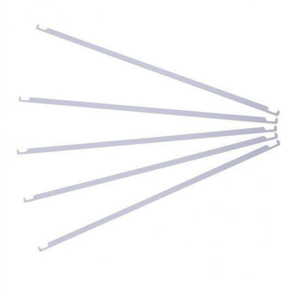 perfeclan 2xMetal Hanging File Bars Folder Metal Rods Office Organizer Supplies 15.9 x 0.31inch