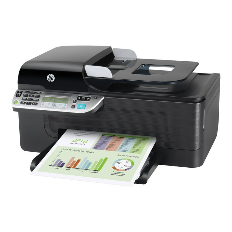 HP Officejet 4500 Wireless All-in-One Multifunction - color - ink-jet - 8.5 in x 14 in (original) - Legal (media) - up to 28 ppm (copying) - up