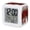 Red,Black, variant on Red Plaid Christmas Digital Alarm Clock for Bedrooms, Smart LED Alarm Clock with 7 Color Changing Night Light, Snowman Xmas Truck Balls Tree Silent Wake Up Clocks for Sleep Study Cooking 3.2"x3.2"