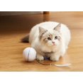 thumbnail image 5 of Juguete Interactivo para Gatos Azul, Pelota Que Rebota Autogiratoria Inteligente para Gatitos de Interior, con 2 Modos, Luz LED Convertible, Recargable por USB, Juguete para Gatos Adultos, 5 of 5