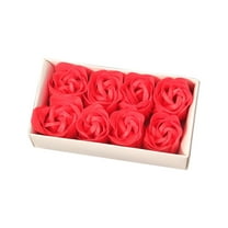 Zonao Artificial Roses Flowers Bulk,3 inches Stemless Fake Roses for Decorations,Wedding,Faux Bouquets