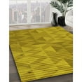 thumbnail image 3 of Ahgly Company Machine Washable Indoor Round Transitional Dark Bisque Brown Area Rugs, 6' Round, 3 of 7
