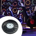 thumbnail image 6 of lacooooppia Exercise Bike Tension Belt Disc Fitness Equipment Repair Tools Stationary Bike Part Dynamic Bike Belt Wheel Disc for Gym Home Black, 6 of 8