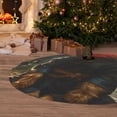 thumbnail image 6 of Lsque Forest Creek Cute Dog Print Christmas Tree Skirt, Tree Skirt with Ties or Velcro, Perfect for Holiday Decorations, Halloween, and New Year-36", 6 of 7