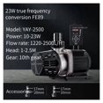 thumbnail image 2 of Fish Tank Filter Pump ,24V High Power Submersible Pump Fish Tank Filter Pump Water Pump Variable Frequency Ultra Power Saving Silent Aquarium Accessori ,Amazing Filtration Performance, 2 of 7