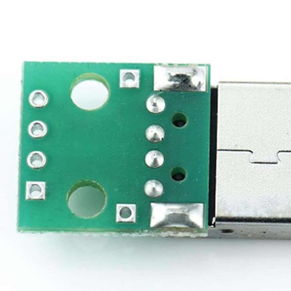 5pcs USB to DIP Adapter Converter 4 pin for 2.54mm PCB Board Power Supply DIY
