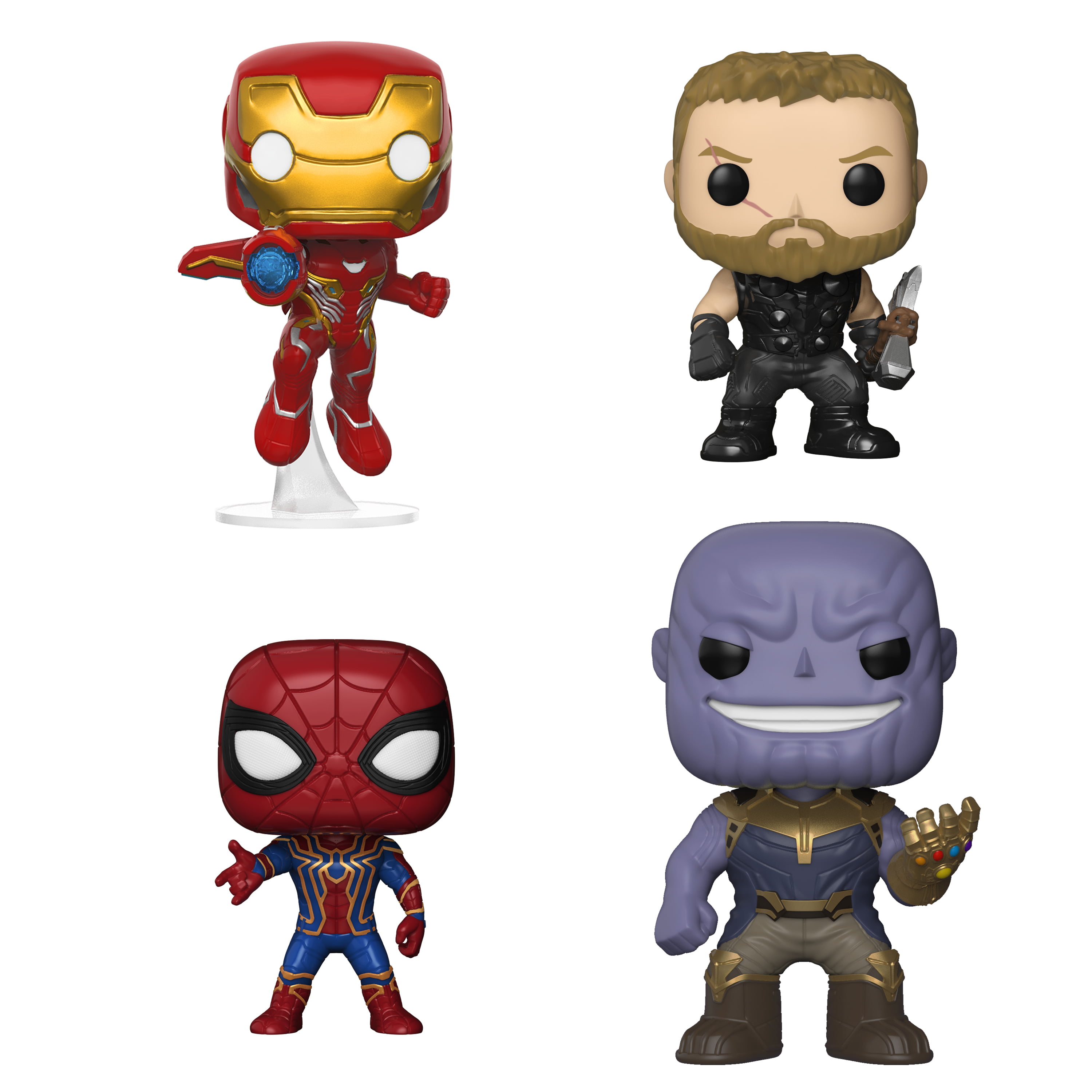 Funko Marvel Vynl Thanos Iron Spider Figure Set NEW Toys Collectibles IN STOCK 