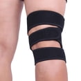 thumbnail image 6 of Sport Compression Knee Sleeve Elastic Knee Stabilizer, Black, 6 of 15