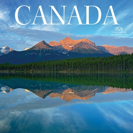 Canada | 2026 12x24" (Hanging) Square Wall Calendar