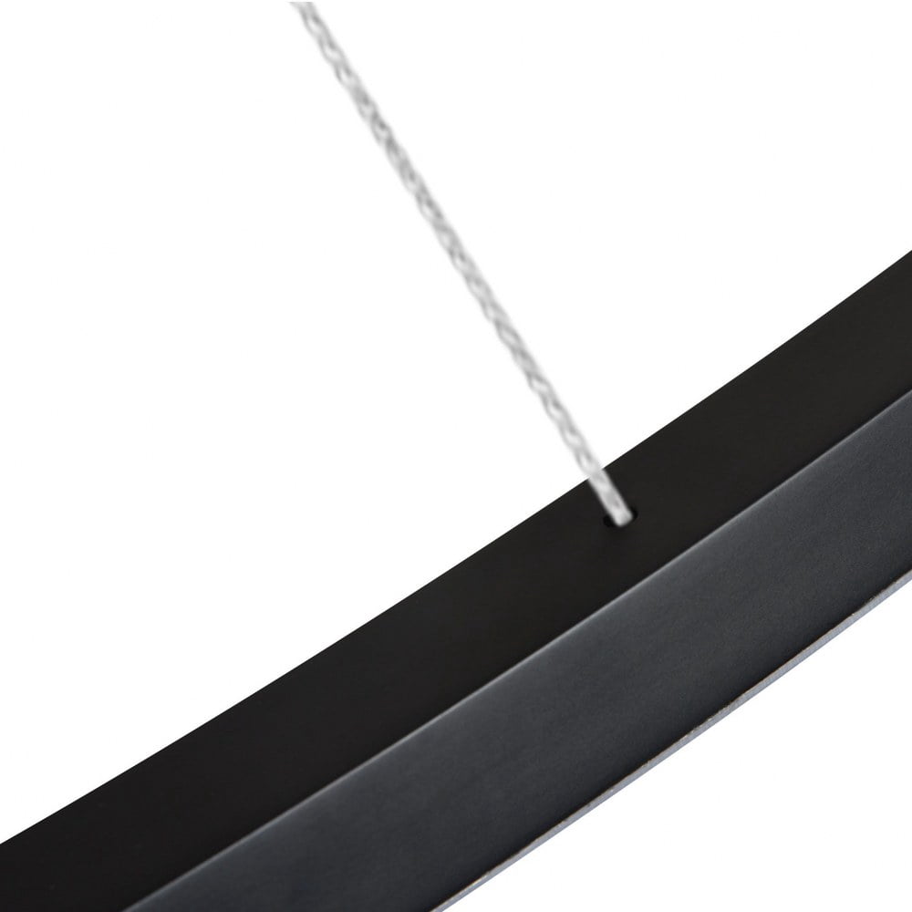 VONN Tania 60" Adjustable ETL Certified Integrated LED Chandelier in Black