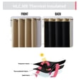 thumbnail image 2 of THD Lawrence 100% Blackout Thermal Grommet Window Curtain Panels for Bedroom and Living Room - Total Privacy and Energy Efficiency - Set of 2, 2 of 5