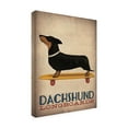 thumbnail image 4 of Ryan Fowler 'Dachshund Longboards' Canvas Art, 4 of 4