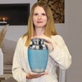 thumbnail image 4 of Urna Trupoint Memorials, azul claro, 25 x 15 cm, grande, para adultos, 4 of 6