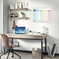 NEW 2025 World Calendar Dream Wall Calendar Travelling Calendar Monthly