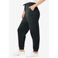 thumbnail image 2 of Woman Within Plus Size Better-Fleece Pull-On Jogger Sweatpants, 2 of 4