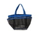 thumbnail image 1 of Toystoory Bolsas de almacenamiento de malla para caminar en la playa, bolsas de ducha colgantes, artículos de tocador cosméticos, organizador plegable Almacenamiento y organización del hogar Azul Toystoory HA065527-02B, 1 of 6
