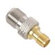 thumbnail image 3 of Adaptador coaxial coaxial Rf Sma hembra a F hembra, plateado Afortunado Sencillez, 3 of 5