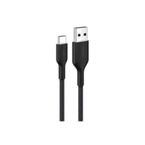 Belkin BoostCharge Pro - USB cable - USB (M) to USB-C (M) - USB 2.0 - 2 m - braided cable, USB Fast Charge (15W) - black