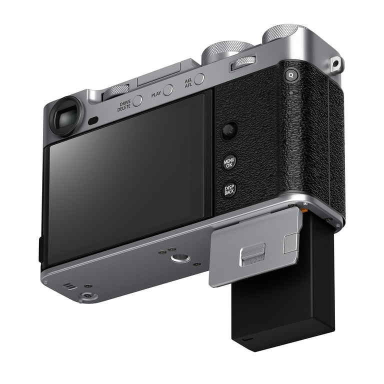 Fujifilm X-E5 Mirrorless Camera (Silver) with XF23mmF2.8 R WR Lens