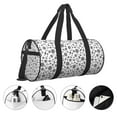 thumbnail image 5 of Fotbe Nautical Themed Simple Anchors Pattern Foldable Sports Gym Bag with Wet Dry Pocket, Ultralight Travel Bag, Large Capacity Duffel Bag, Splash Proof Carry on Bag, Overnight Bag, Weekender Bag, 5 of 8