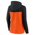 thumbnail image 3 of Women's Fanatics Black/Orange San Francisco Giants Take The Field Colorblocked Hoodie Full-Zip Jacket, 3 of 3