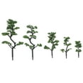 thumbnail image 1 of 5pcs Model Trees Scenery Fake Trees Mini Spruce Tree Micro Landscape Train Trees Train Railroad Trees for DIY Crafts Building Model Scenery, 1 of 9