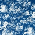 thumbnail image 2 of Waverly Inspirations 100% Cotton 45" x 2 Yards Precut Toile Navy Print Sewing & Crafting Fabric, 1 Each, 2 of 4