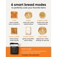 thumbnail image 3 of Revolution R180B tostador de visualización táctil de alta velocidad – tostador inteligente de 2 rebanadas con tecnología patentada InstaGLO y modo sándwich Panini – Pan tostado, panecillos, gofres,, 3 of 5