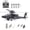 Dark Grey, variant on C170 1/48 RC Helicopter for Adults, 6CH Flybarless Military Remote Control Helicopter with Optical Flow Positioning, TOF Height Hold, Brushless Motor, One-Key 3D Inverted Flight – RTF