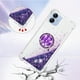 thumbnail image 3 of Funda para Samsung Galaxy A04E con Brillo Líquido Flotante, Purpurina, Parachoques y Anillo Giratorio Soporte, 3 of 5