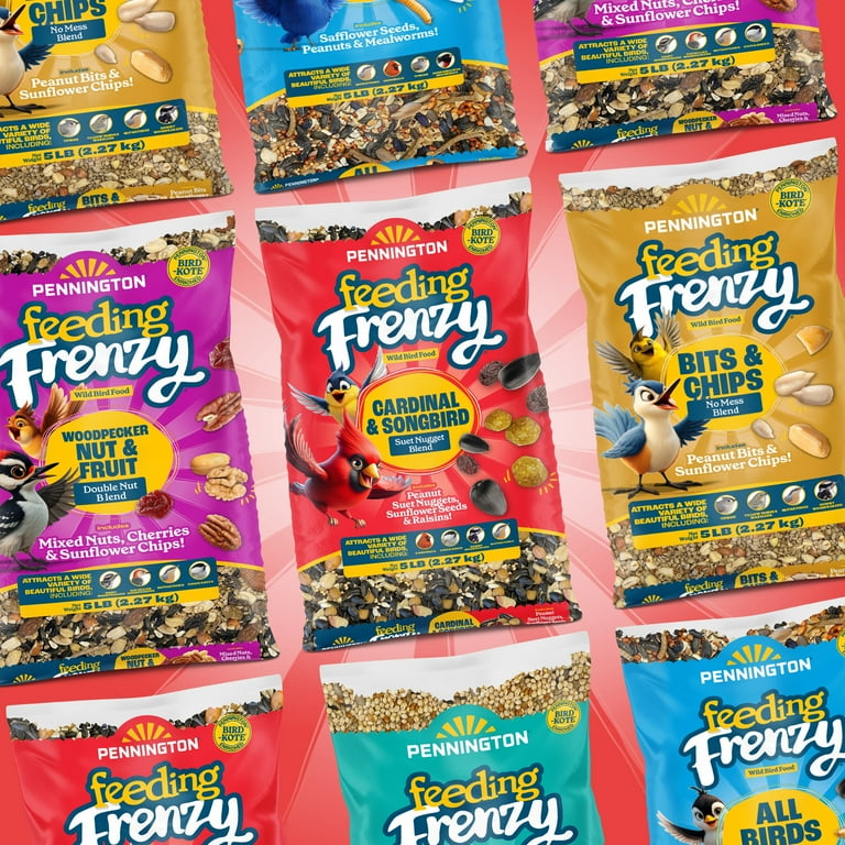 Pennington Feeding Frenzy Cardinal and Songbird, Wild Bird Food