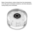 thumbnail image 4 of Uxcell 32 x 58mm Roller Skate Wheels with Bearings Light Up Wheel Quad Skate Replacement, Pink Light 8 Pack, 4 of 7
