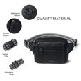 thumbnail image 5 of Fanny Packs for Women Fashion Waist Packs Bag with Adjustable Strap and 4 Zipper Pockets Waterproof Everywhere Crossbody Belt Bag for Workout Running Travelling(Black), 5 of 8