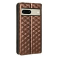 thumbnail image 6 of TECH CIRCLE for Google Pixel 8 Wallet Case, Glossy Classic Fashion Shockproof Protective Cover Wear-resistant PU Leather Skin Shockproof Anti-scratch Drop-resistant Case for Google Pixel 8,Brown, 6 of 8