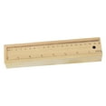 thumbnail image 4 of Abbracc Unfinished Wood Pencil Box Craft Box Ruler Lid for Drawing Sketching Pencils Height 4.3cm, 4 of 9