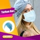 thumbnail image 5 of Minnieouse Paquete de 4 diademas de moda cómodas con botones, diademas elásticas de estilo musulmán de una sola capa para mujer Accesorio para el cabello lago azul Minnieouse AP008790-15B, 5 of 6