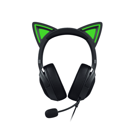 Razer - Kraken Kitty V2 Wired Gaming Headset with Chroma RGB Lighting - Black