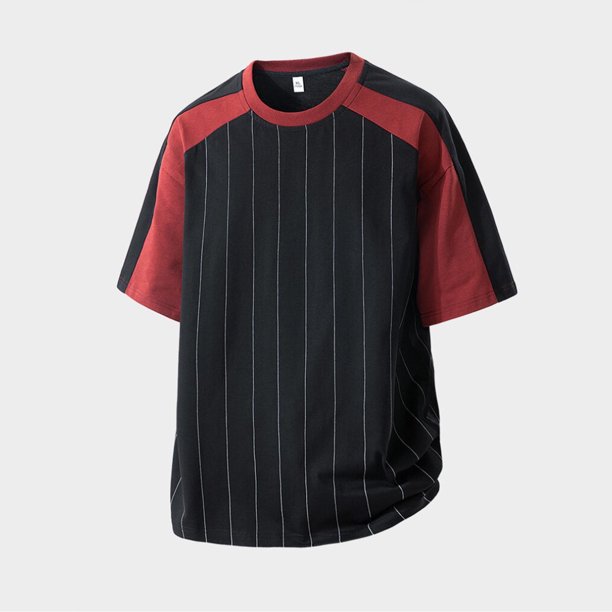 Tops para hombre, blusas y camisas de cuello redondo y manga corta para hombre, camisetas deportivas informales a la moda con estampado para hombre, blusas de cuello redondo y manga corta, blusas para
