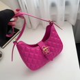 thumbnail image 3 of Bolso pequeño para mujer con bordado de diamantes texturizado, bolso de hombro para mujer, versión coreana, primavera 2025, 3 of 5