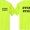 Neon Chest & Back, variant on NYC FACTORY Men's Event Staff Tee NR, Chest & Back, Heather Green, L